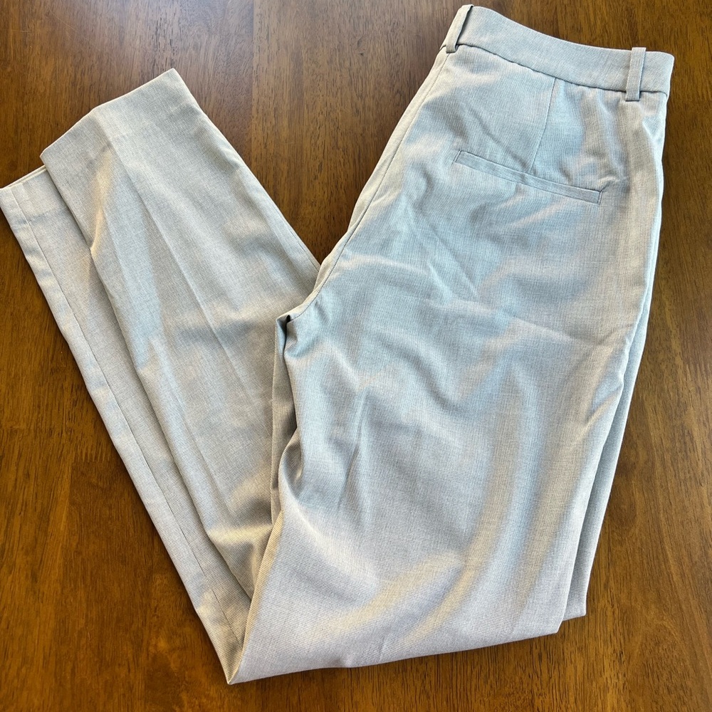 NWT H&M light grey slim fit pants, size 8